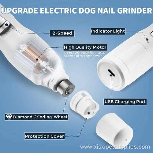 Pet Nail Grinder Painless Grinder white nail grinder